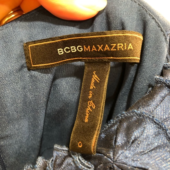 BCBG blue dress size 0 - Picture 5 of 5